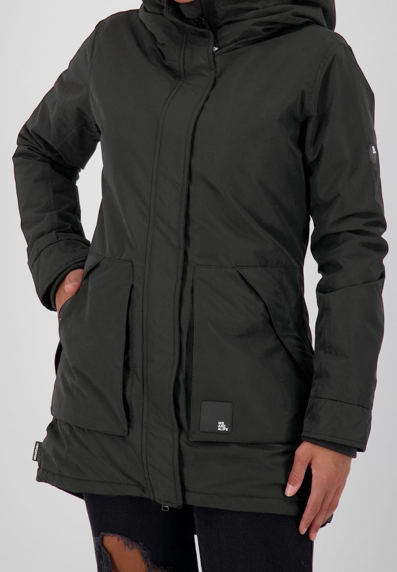 alife & kickin Vinterkappa /-rock - black