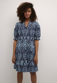 Cream - LAINEY  - Day dress - navy w broderie anglaise Thumbnail Image 1