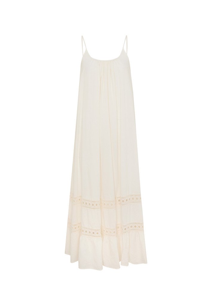 Mexx Maxi-jurk crème