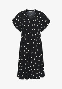 Non sélectionné, black with oatmeal dot
