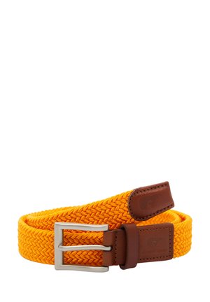 Gevlochten riem - orange