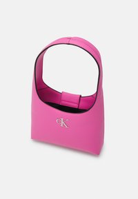 Calvin Klein Jeans MINIMAL MONOGRAM SHOULDER BAG - Borsa a mano - pink amour