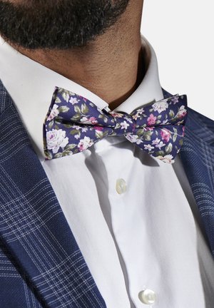 FLORAL - Bow tie - blue