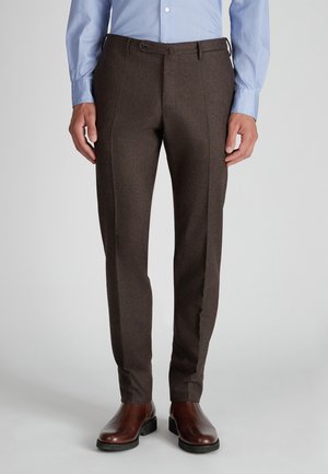 Stoffhose - dark brown