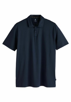 TEXTURED REGULAR FIT - Polotričko - navy