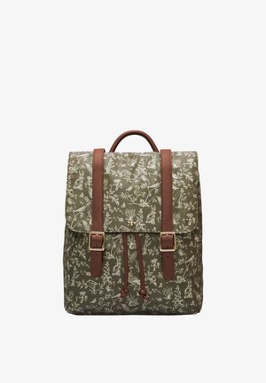 FABLE ENGLAND, FLORA ORLA SCENE PRINT - Rucksack - khaki
