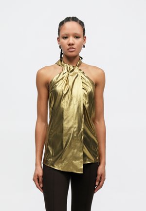 NECKHOLDER - Blúzka - gold-coloured
