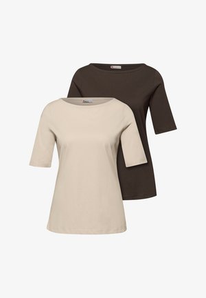 Street One, IM 2ER-PACK - T-shirts basic - multicolour