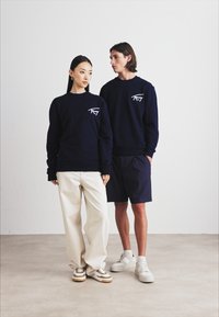 Tommy Jeans ENTRY GRAPHIC CREW - Sudadera - dark night navy