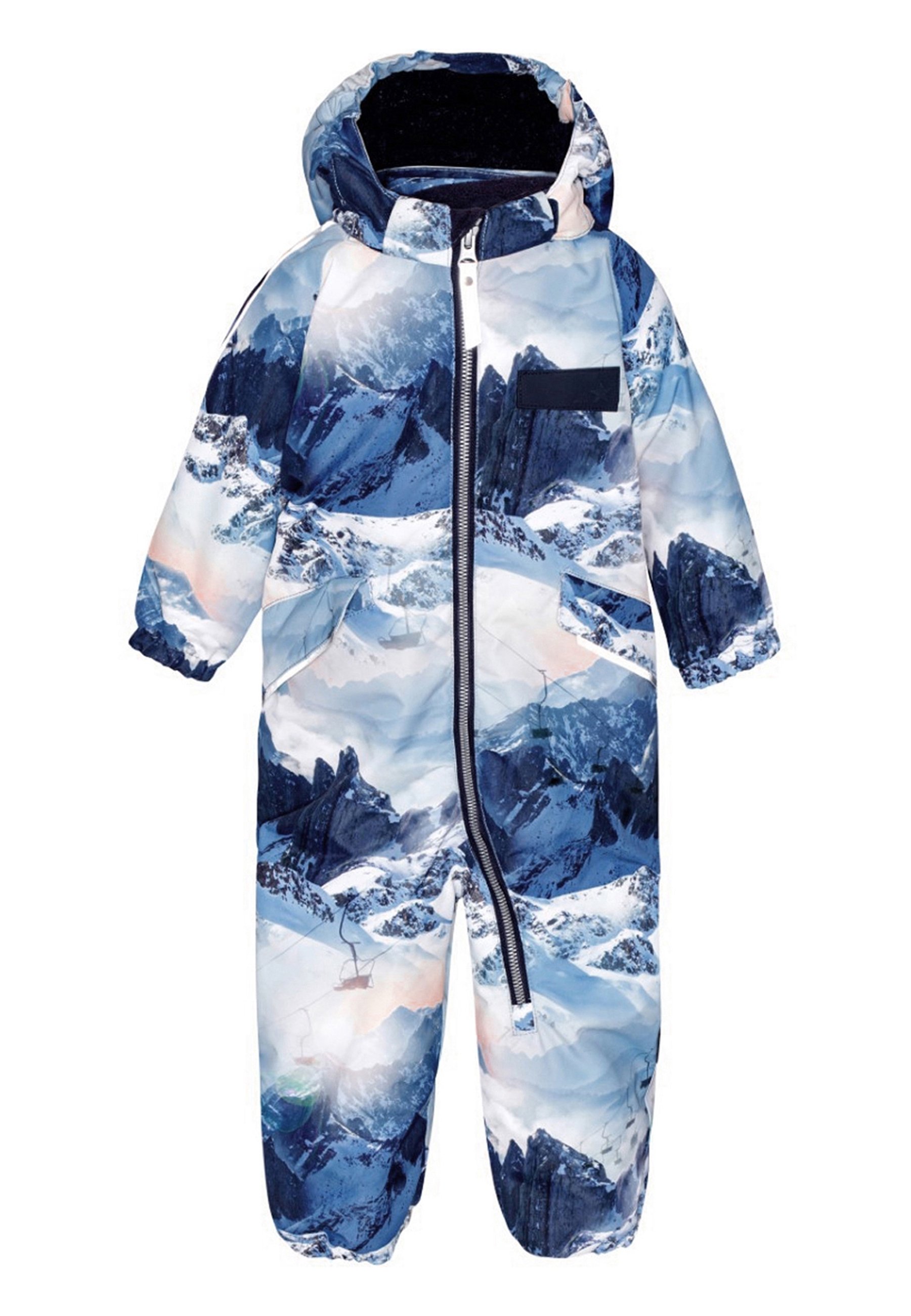 Molo HYDE BABY SNOWSUIT UNISEX Snowsuit mountain high/light
