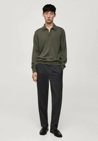Mango Polo majica - green