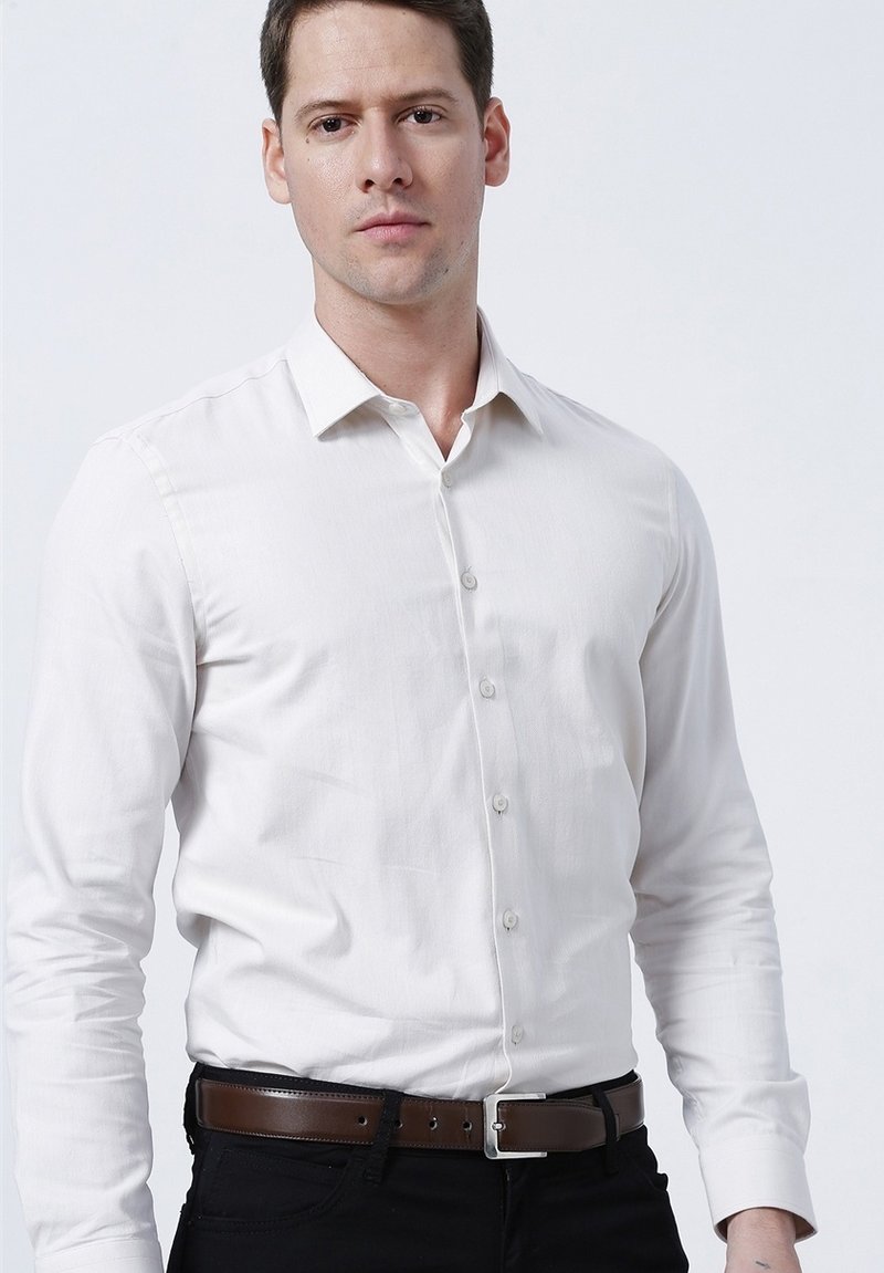 Herren Komplettanzüge | Fabrika Businesshemd beige - EX94473 Herren Komplettanzüge | Fabrika Businesshemd beige - EX94473