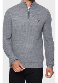 Threadbare Strickpullover - mottled grey