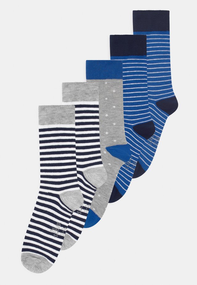ONLINE JUNIOR PATTERNED 5 PACK - Socken - olympian blue