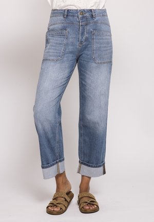 KARLI - Jeans Straight Leg - blue