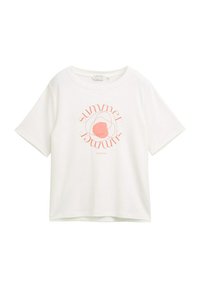CREW NECK - T-shirt print - off white