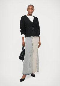 Filippa K FLUFFY CARDIGAN - Kardigan - ink black