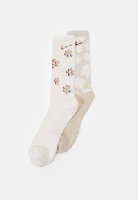 EVERYDAY PLUS CUSH CREW UNISEX 2 PACK - Športne nogavice - sail/light bone