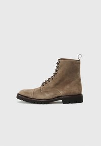 Hackett London SLOANE - Šněrovací kotníkové boty - mud brown
