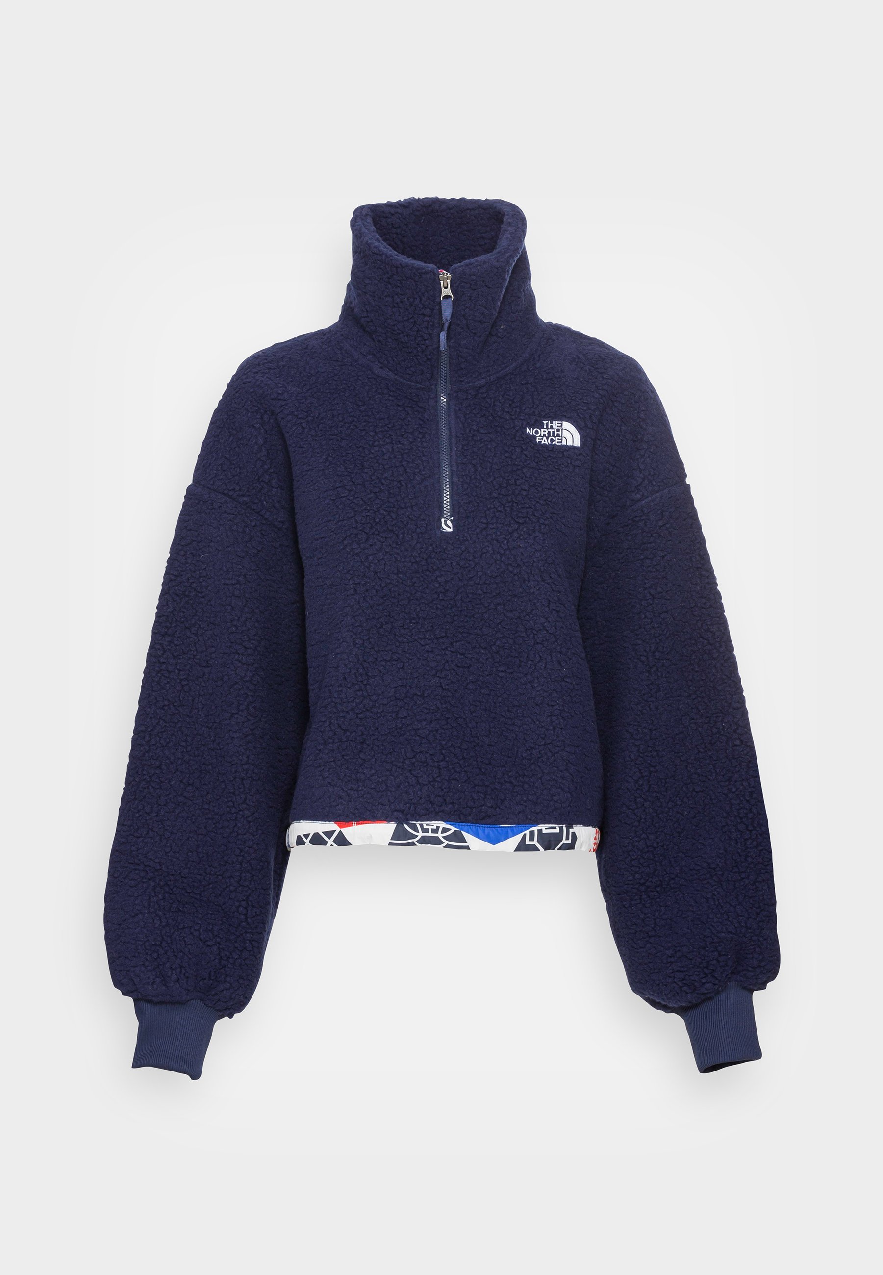 The North Face PLATTE ZIP - Felpa in pile - blue/blu scuro - Zalando.it