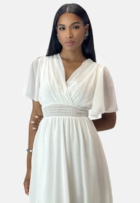 Elara Robe longue - weiß