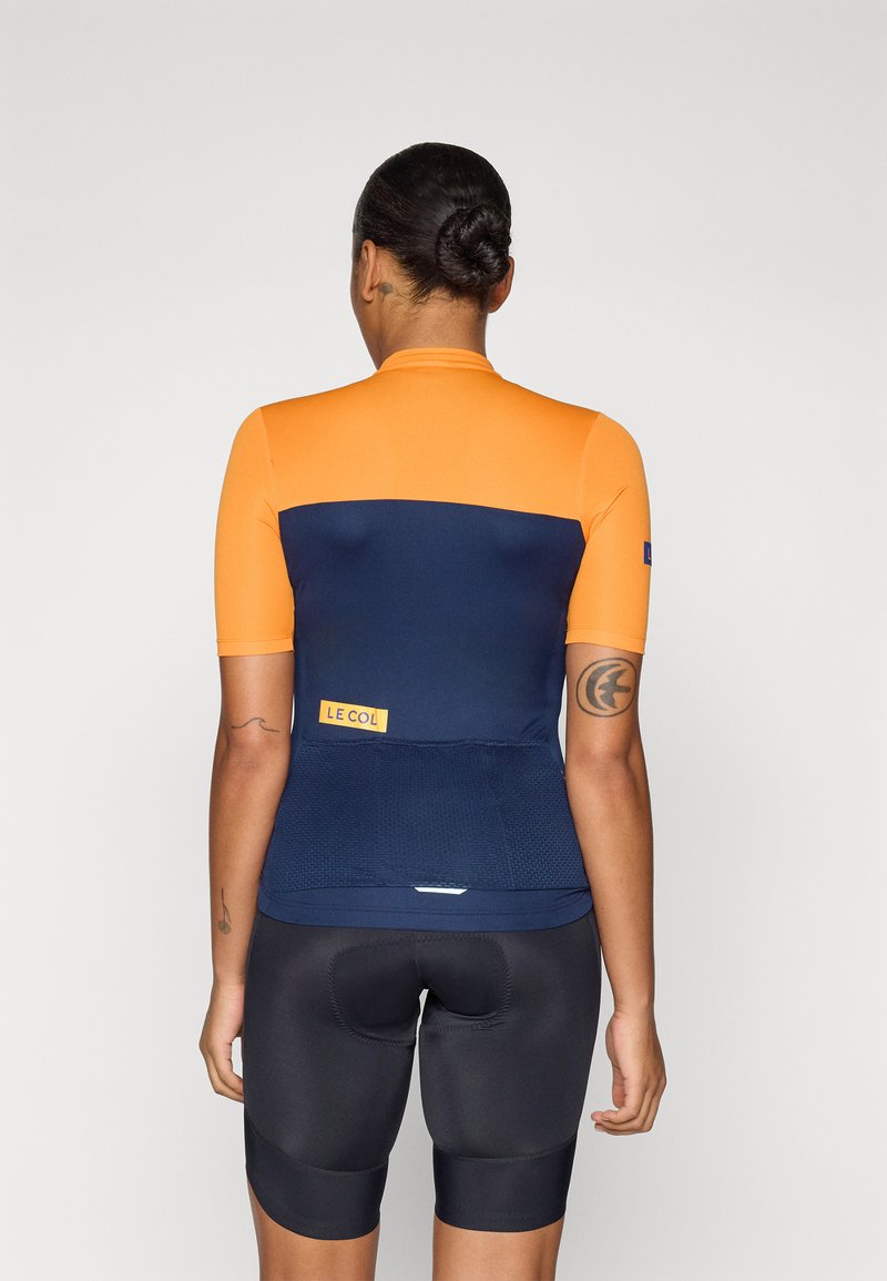 Le Col WOMENS SPORT Cycling Jersey navy/saffron/blue