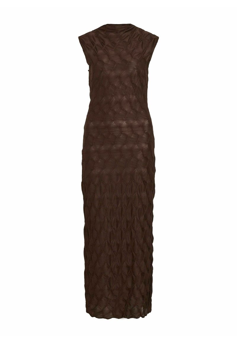 Vila Maxi-jurk donkerbruin