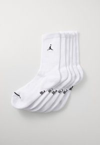 CUSH CREW 6 PACK - Spordisokid - white/black