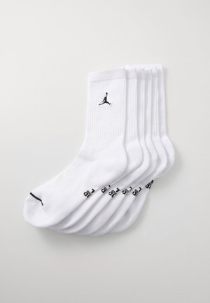 Jordan CUSH CREW 6 PACK - Sportsokken - white/black