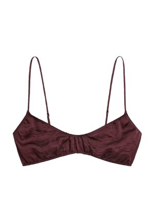 Trekants-bh'er - bordeaux