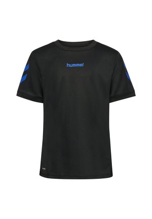 Hummel, UNISEX - T-shirts print - black blue