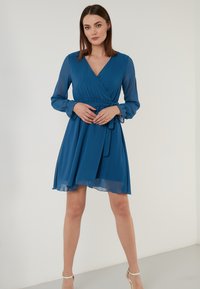 LELA MINI  - Kokteiļkleita/ballīšu kleita - indigo