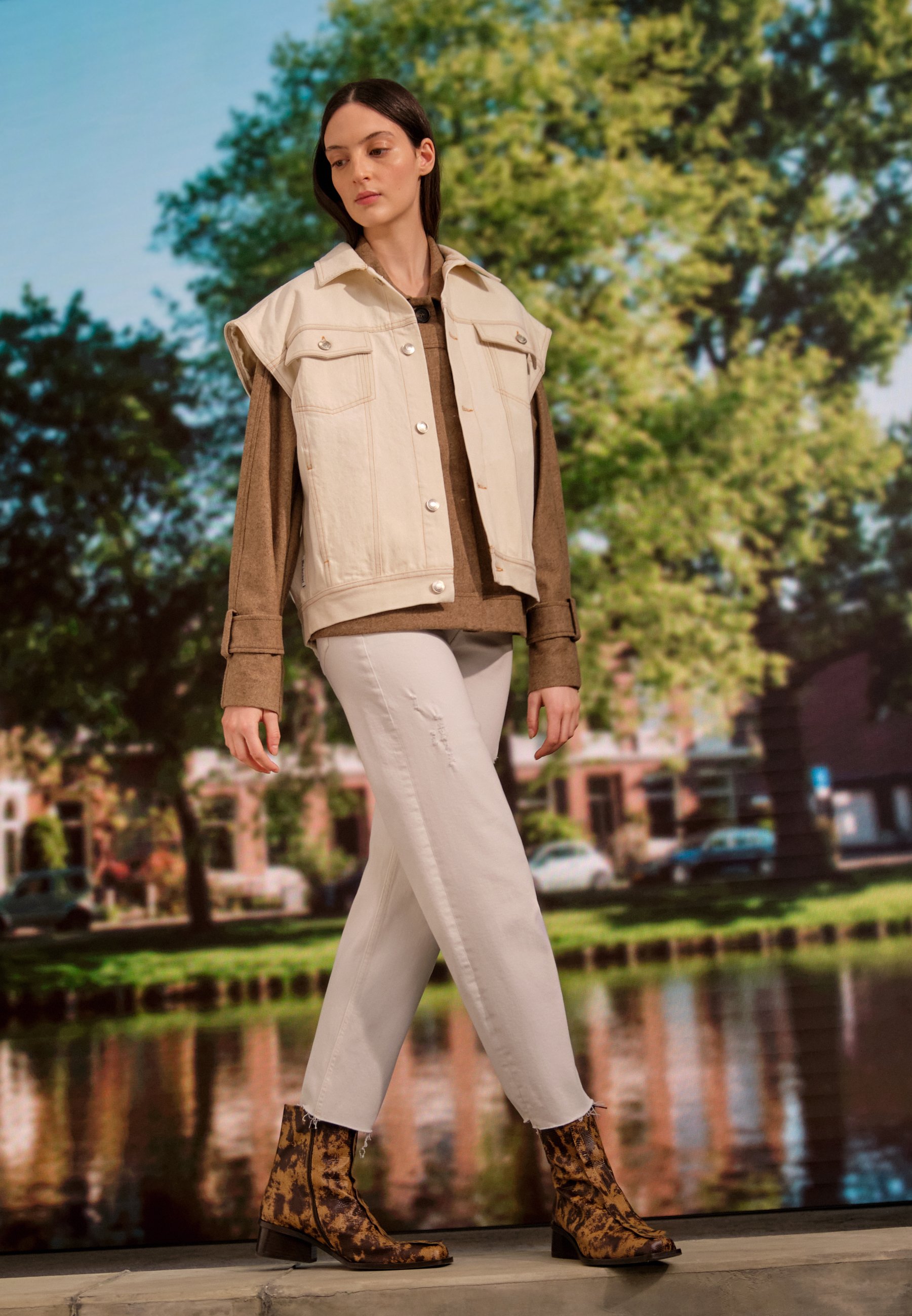 AG Jeans BALLOON - Straight leg jeans 