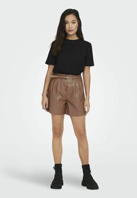 ONLY EINFARBIGES - Camiseta básica - black