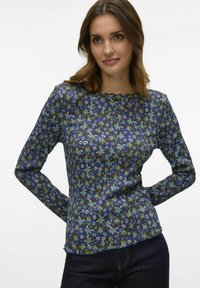 Vero Moda VMJULIA  - Ilgarankovis viršutinės dalies drabužis - blue ribbon