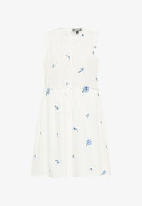 Wybrany, wollweiss blau