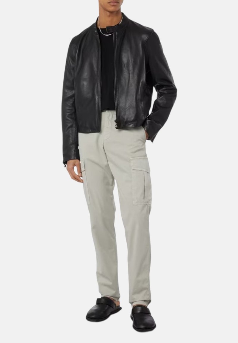 Trussardi Giacca Pelle Uomo Giubbotto Pelle Uomo Trussardi