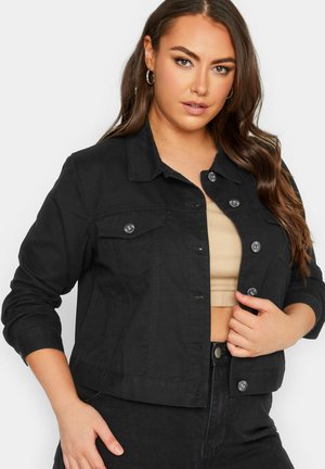 Yours Clothing Cowboyjakker - black