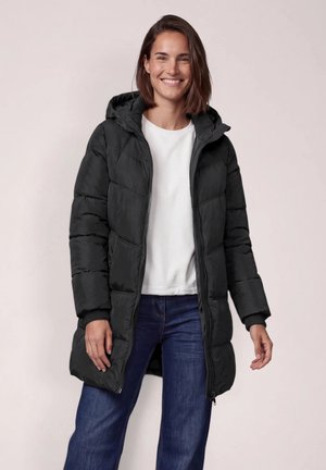 Cecil, STEPPMANTEL MIT TWILL-DETAIL - Manteau d'hiver - black
