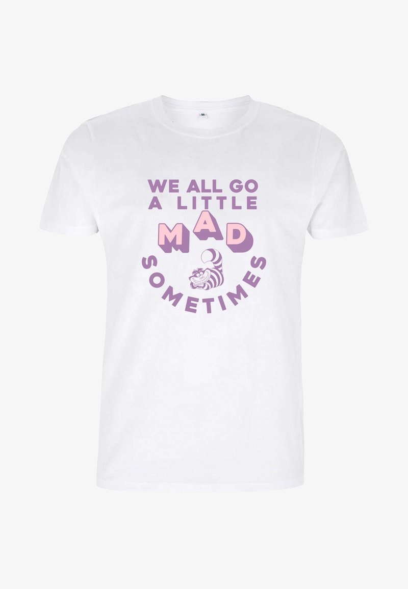 Disney ALICE IN WONDERLAND A LITTLE MAD SOMETIMES - T-shirt z nadrukiem