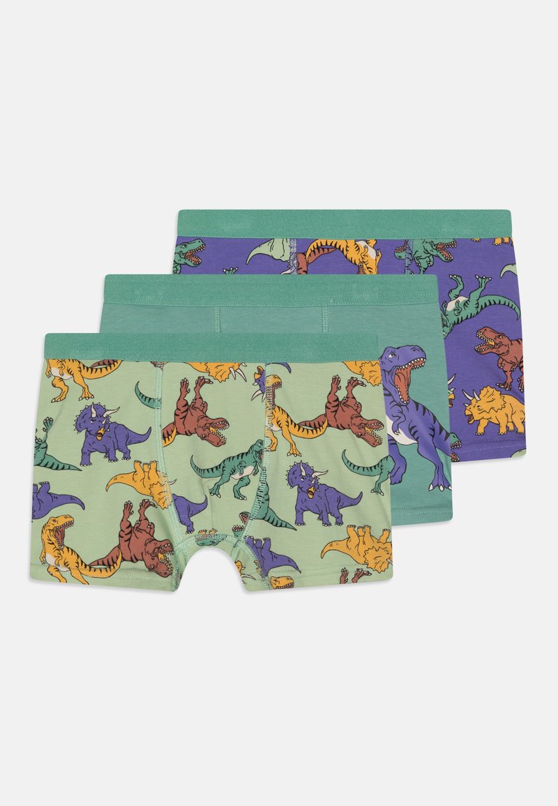Lindex BOXER DINO 3 PACK Panties Dusty Green gr n Zalando ch lindex-boxer-dino-3-pack-panties-dusty-green-gr-n-zalando-ch
