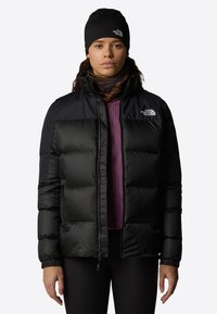 The North Face DIABLO JACKET - Gewatteerde jas - tnf black heather tnf blk