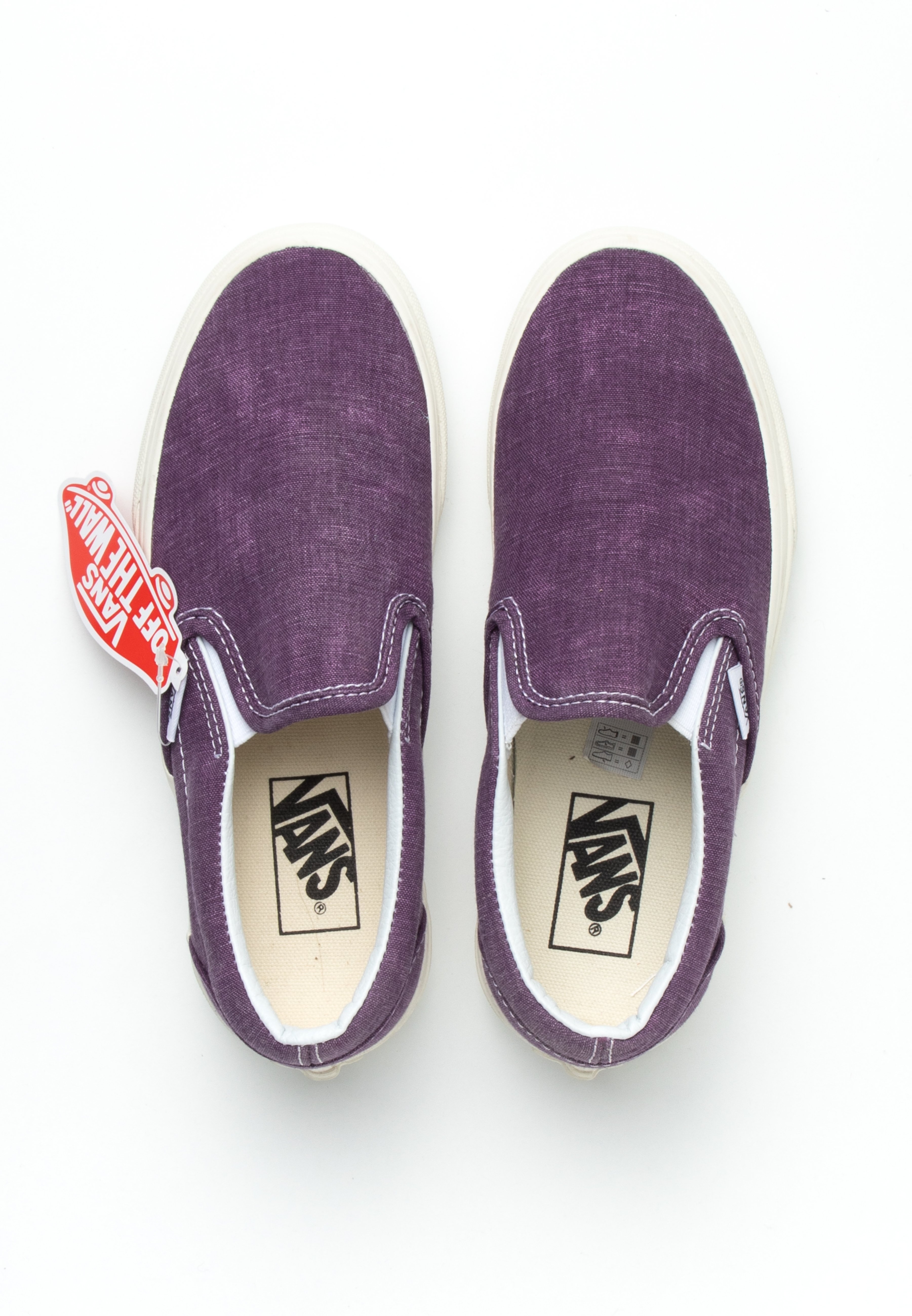 purple vans trainers