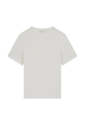 Guess, T-SHIRT MIT GEDRUCKTEM LOGO - T-shirt con stampa - weiß