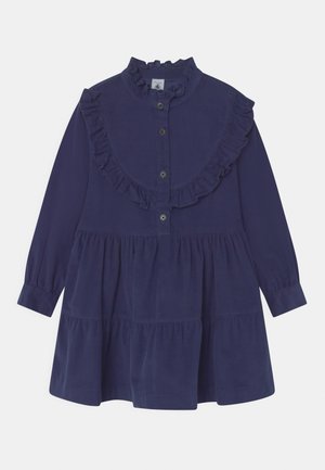 Petit Bateau, Robe chemise - blue