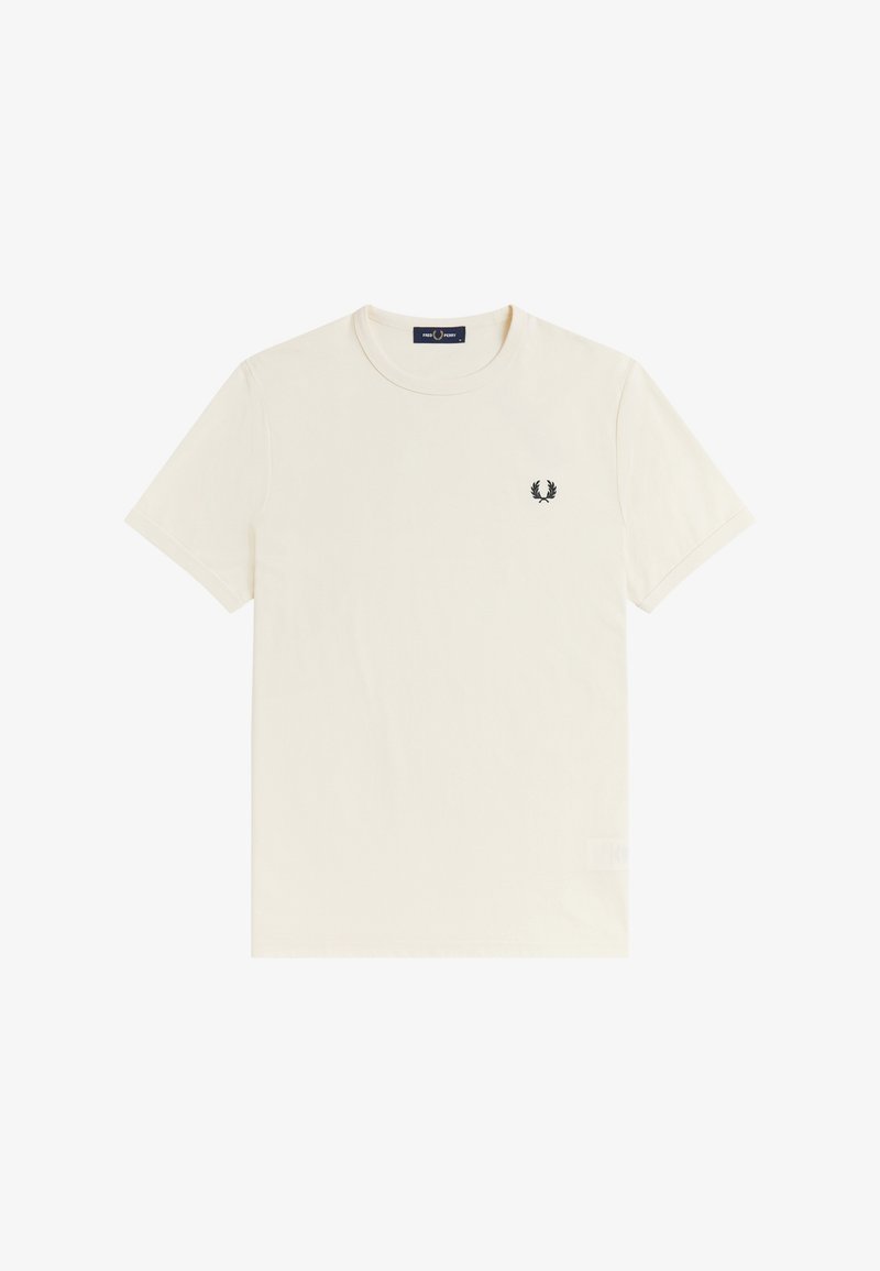 Ringer Basic Fred Perry RINGER - Basic T-shirt - ecru/beige - Zalando.co.uk