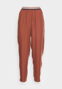 HENA 7/8 INSEAM CARROT SHAPED PANTS - Calças - sequoia