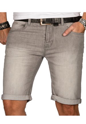INDICODE  - Jeans Shorts - grau