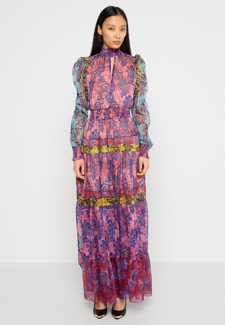 Versace Jeans Couture Maxi-jurk donkerroze