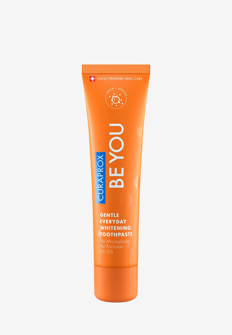 Curaprox - BE YOU, PEACH + APRICOT TOOTHPASTE - Munhygien - orange, Förstora